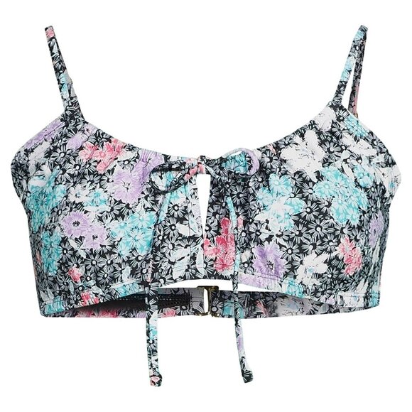 đź‘»3 for $15 Mix & Matchđź‘» NWT Time and Tru Women's Plus Size Keyhole Bikini Top - Picture 4 of 4